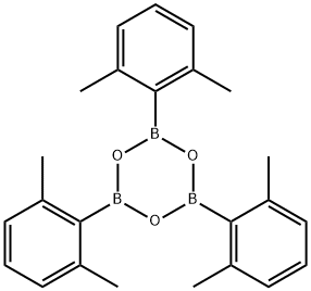 Boroxin, tris(2,6-dimethylphenyl)- (9CI) 구조식 이미지