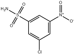 Benzenesulfonamide, 3-chloro-5-nitro- Structure