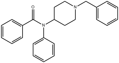 Benzamide, N-phenyl-N-[1-(phenylmethyl)-4-piperidinyl]- Structure