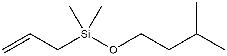 Silane, dimethyl(3-?methylbutoxy)?-?2-?propen-?1-?yl- 구조식 이미지