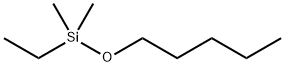 Silane, ethyldimethyl(pentyl?oxy)?- Structure