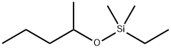 Silane, ethyldimethyl(1-?methylbutoxy)?- Structure