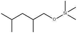 Silane, [(2,?4-?dimethylpentyl)?oxy]?trimethyl- Structure