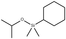 Cyclohexane, [dimethyl(1-?methylethoxy)?silyl]?- Structure