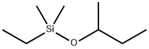 Silane, ethyldimethyl(1-?methylpropoxy)?- 구조식 이미지