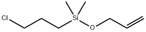 Silane, (3-?chloropropyl)?dimethyl(2-?propen-?1-?yloxy)?- Structure