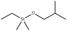 Silane, ethyldimethyl(2-?methylpropoxy)?- 구조식 이미지