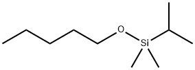 Silane, dimethyl(1-?methylethyl)?(pentyloxy)?- 구조식 이미지