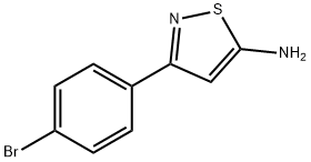 5-Isothiazolamine, 3-(4-bromophenyl)- Structure