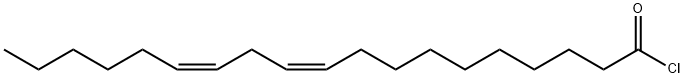 10,13-Nonadecadienoyl chloride, (10Z,13Z)- Structure