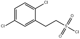 Benzeneethanesulfonyl chloride, 2,5-dichloro- Structure