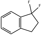 1H-Indene, 1,1-difluoro-2,3-dihydro- Structure