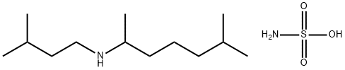 Octamylamine sulfamate Structure