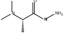 L-Alanine, N,N-dimethyl-, hydrazide 구조식 이미지