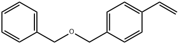 Benzene, 1-ethenyl-4-[(phenylmethoxy)methyl]- Structure