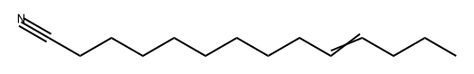 10-Tetradecenenitrile 구조식 이미지