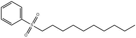 Benzene, (decylsulfonyl)- Structure