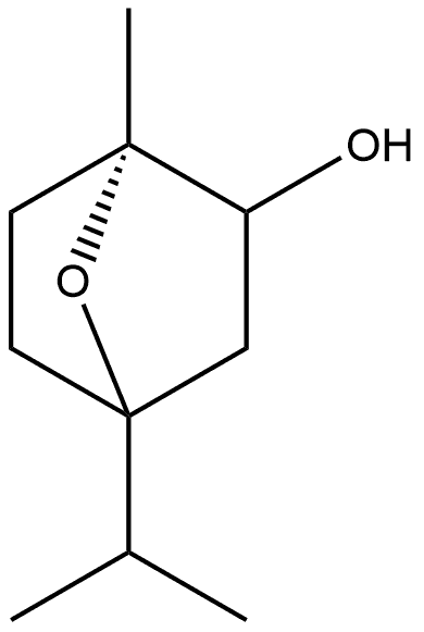 7-Oxabicyclo[2.2.1]heptan-2-ol, 1-methyl-4-(1-methylethyl)-, (1S-exo)- (9CI) Structure