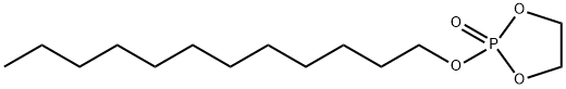 1,3,2-Dioxaphospholane, 2-(dodecyloxy)-, 2-oxide 구조식 이미지