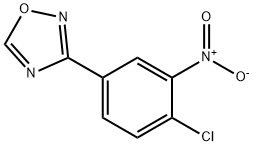 1,2,4-Oxadiazole, 3-(4-chloro-3-nitrophenyl)- 구조식 이미지