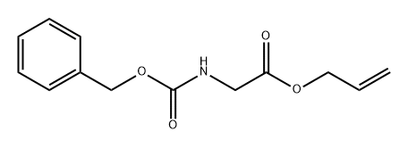 Glycine, N-[(phenylmethoxy)carbonyl]-, 2-propen-1-yl ester Structure