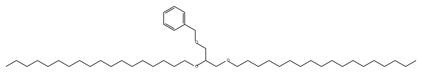 Benzene, [[2,3-bis(octadecyloxy)propoxy]methyl]- 구조식 이미지
