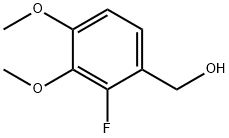 Benzenemethanol, 2-fluoro-3,4-dimethoxy- 구조식 이미지