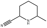 2-Piperidinecarbonitrile, 6-methyl- 구조식 이미지
