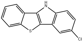 10H-[1]Benzothieno[3,2-b]indole, 3-chloro- Structure