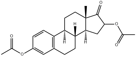 Estra-1,3,5(10)-trien-17-one, 3,16-dihydroxy-, diacetate (7CI) Structure