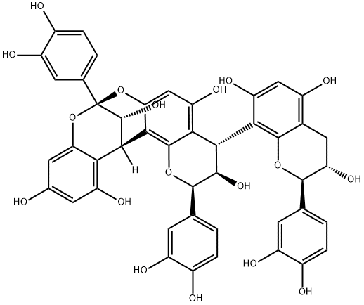 Cinnamtannin D1 구조식 이미지