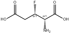 D-Glutamic acid, 3-fluoro-, (3S)-rel- (9CI) Structure