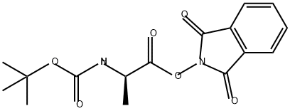 Carbamic acid, [2-[(1,3-dihydro-1,3-dioxo-2H-isoindol-2-yl)oxy]-1-methyl-2-oxoethyl]-, 1,1-dimethylethyl ester, (R)- (9CI) Structure