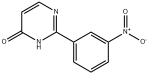 4(3H)-Pyrimidinone, 2-(3-nitrophenyl)- Structure