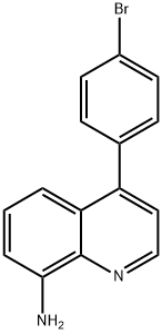 4-(4-Bromophenyl)quinolin-8-amine Structure