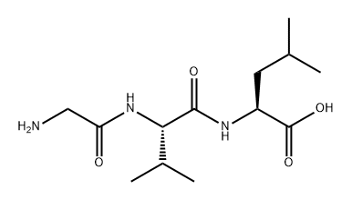 L-Leucine, glycyl-L-valyl- Structure