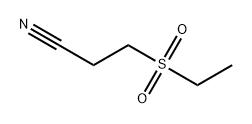 Propanenitrile, 3-(ethylsulfonyl)- 구조식 이미지