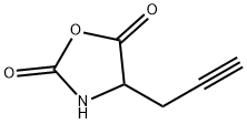 2,5-Oxazolidinedione, 4-(2-propyn-1-yl)- Structure