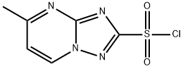 [1,2,4]Triazolo[1,5-a]pyrimidine-2-sulfonyl chloride, 5-methyl- Structure