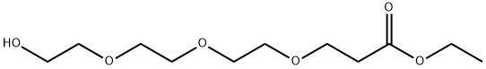 Hydroxy-PEG4-ethyl ester Structure