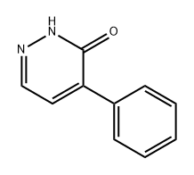 3(2H)-Pyridazinone, 4-phenyl- Structure