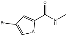 4-bromo-N-methylthiophene-2-carboxamide Structure