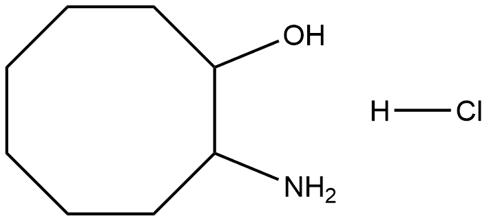 2-Amino-cyclooctanol hydrocloride Structure