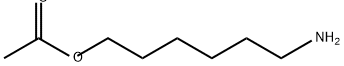 1-Hexanol, 6-amino-, 1-acetate Structure