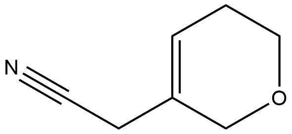 (5,6-Dihydro-2H-pyran-3-yl)-acetonitrile Structure