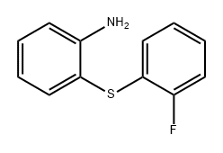 Benzenamine, 2-[(2-fluorophenyl)thio]- Structure