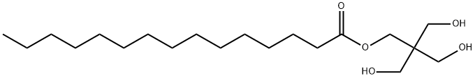 Pentadecanoic acid 3-hydroxy-2,2-bis(hydroxymethyl)propyl ester 구조식 이미지