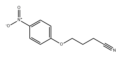 Butanenitrile, 4-(4-nitrophenoxy)- 구조식 이미지