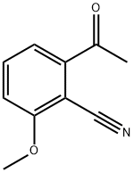 2'-Cyano-3'-methoxyacetophenone Structure