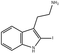 1H-Indole-3-ethanamine, 2-iodo- Structure